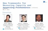 New Frameworks for Measuring Capacity and Assessing Performance