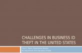 Challenges in Business ID Theft