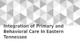 Integration of Behavioral and Primary Care