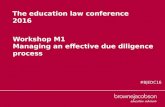 Browne Jacobson - Education Law Conference 2016 - Workshop stream 1, Efficient and effective MATs