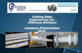 Cutting Edge Engineering Ltd Presentation 2016