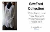 Stretch Lace Tunics from SewFred Collection