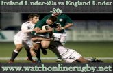 Rugby Stream Ireland Under-20 vs England Under-20