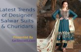 Latest Trends of Designer Salwar Suits & Churidars