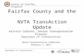 Fairfax County and the NVTA TransAction Update: Feb. 7, 2017