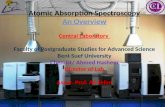Atomic absorption spectroscopy  ahmed abdelmohsen  fame master
