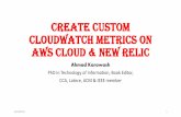 Build a custom metrics on aws cloud