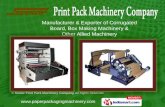 Paper Corrugation Machine by Senior Print Pack Machinery Company Hyderabad