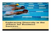 Embracing diversity in the #race for business success.