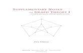 SUPPLEMENTARY NOTES FOR GRAPH THEORY I