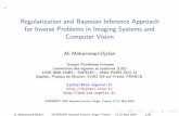 Regularization and Bayesian Inference Approach for Inverse ...