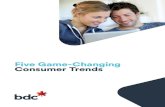 Five Game-Changing Consumer Trends