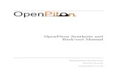 OpenPiton Synthesis and Back-end Manual