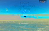 EASY STUDIES FOR GUITAR