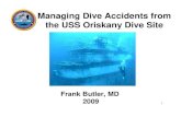 Managing Dive Accidents from the USS Oriskany Dive Site