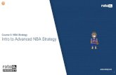 NBA: Intro to Advanced NBA Strategy