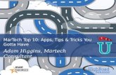 MarTech Top 10: Apps, Tips & Tricks You Gotta Have
