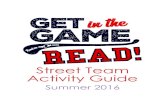Street Team Activity Guide