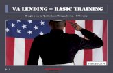 VA Lending – Basic Training