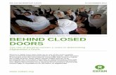Behind Closed Doors: The risk of denying women a voice in ...