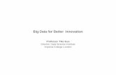 Big Data for Better Innovation