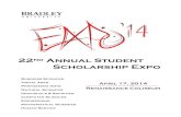 22nd Annual Student Scholarship Expo