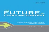 The Future of learning Content