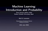 Machine Learning: Introduction and Probability - Data Science ...