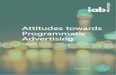 Attitudes towards Programmatic Advertising - iabeurope.eu