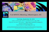 NPSTC Meeting Presentations Slide Deck