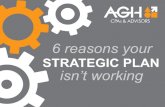 6 reasons your strategic plan isn’t working