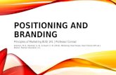 Busi 141 Positioning and Branding