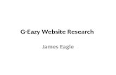 G eazy website research