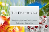 The Ethical Year: Brainstorming Celebrations in Your Humanist Group