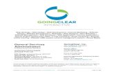 GoingClear Interactive GSA Contract GS-00F0311DA Catalog