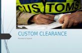 Custom clearance service in mumbai