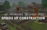 3D-Printing Technology Speeds Up Construction