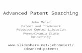 Advanced patents