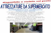 Комплексное оснащение для супермаркета – сделано в Италии от компании Stockist.it – информация на 09 марта