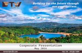 Tvi corporate presentation may 2016