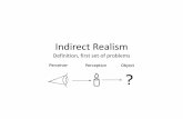 Perception 2016 revision 2.  indirect realism part 1