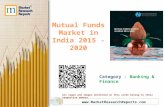 Mutual Funds Market in India 2015 - 2020