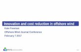 Innovation and cost reduction in offshore wind