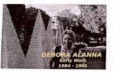 Debora Alanna: Early Work (Installation / sculpture) 1984 - 1991