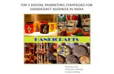 Top 5 Digital Marketing Strategies for Handicraft business in India
