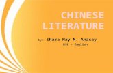 Chinese literature ppt