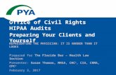 Office of Civil Rights HIPAA Audits Preparing Your Clients and Yourself