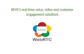 Real time voice, video and customer engagement solutions