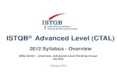 Advanced Level Syllabus (2012)