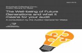 The Well-being of Future Generations and what it means for your audit